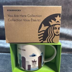STARBUCKS Cup 2014 "You Are Here" Boston Series Coffee Mug 14 oz